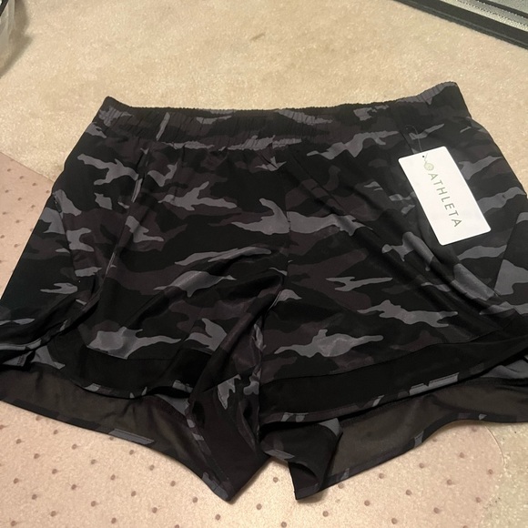 Athletic printed mesh eraser run short 4 inch - Picture 3 of 6